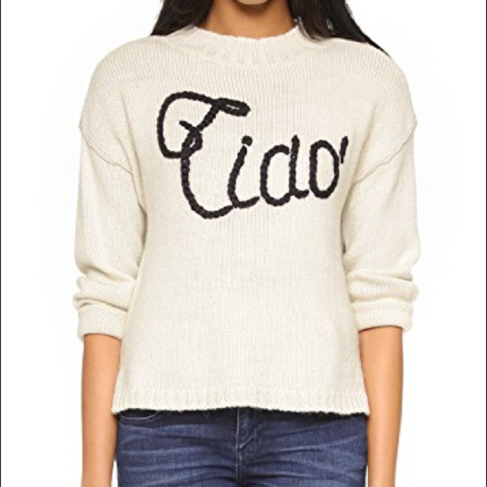 Wildfox Ciao Bella knit sweater